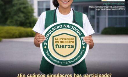 ¡PARTICIPA EN EL SEGUNDO SIMULACRO NACIONAL 2026!