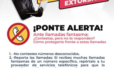 ¡CUELGA ALTO A LA EXTORSIÓN Y DENUNCIA!