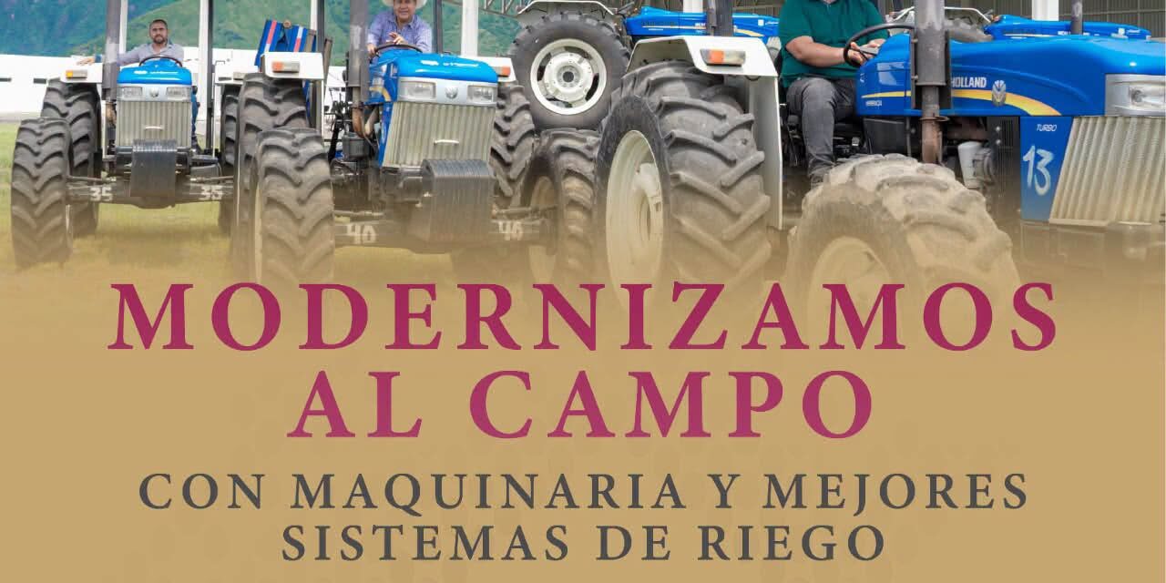 IMPULSO Y MODERNIZACIÓN PARA EL CAMPO NAYARITA