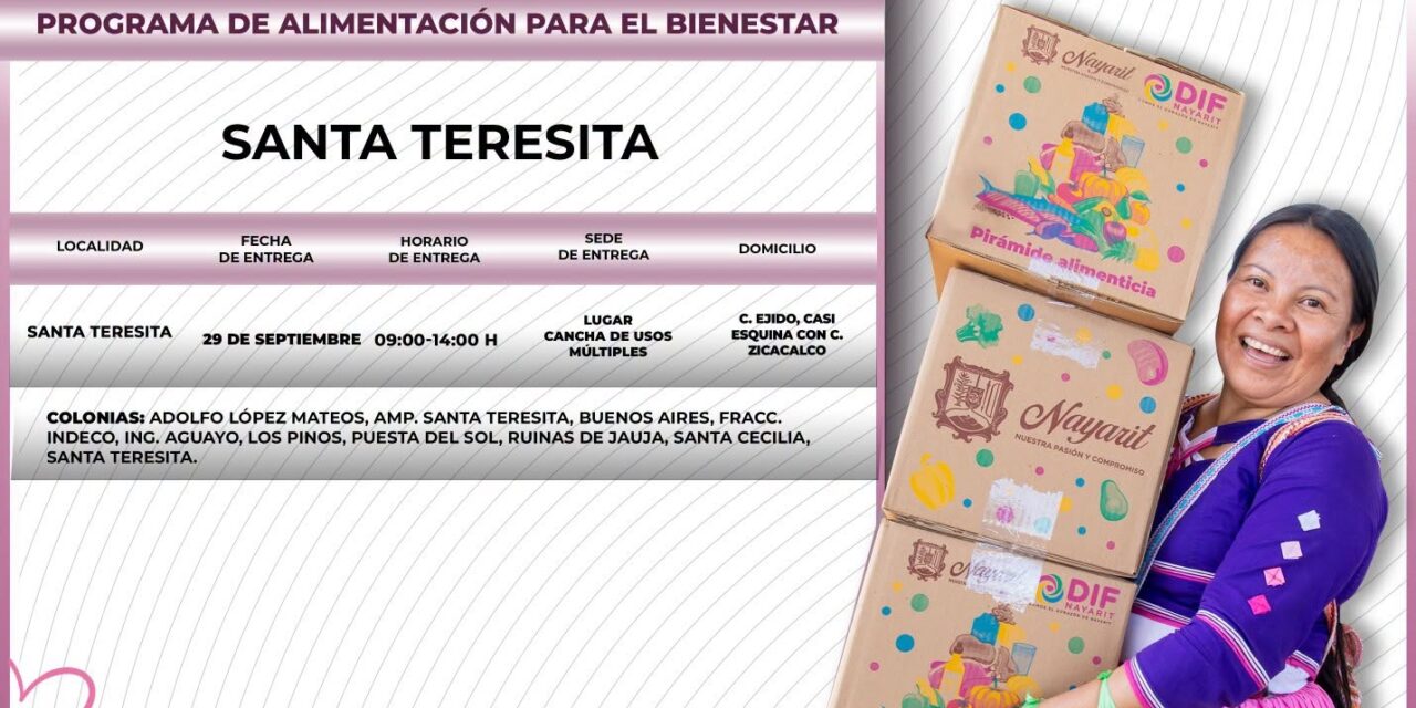 ¡CONSULTA LAS FECHAS PARA RECIBIR TU DOTACIÓN PAB!
