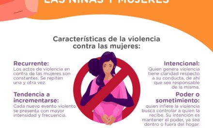 ¡ALTO A LA VIOLENCIA CONTRA NIÑAS Y MUJERES!