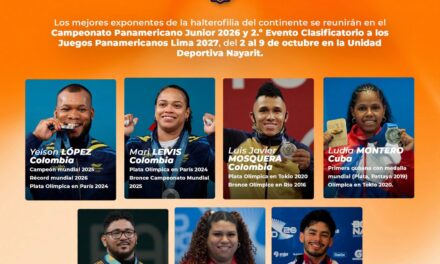 LOS MEJORES DE LA HALTEROFILIA LLEGAN A NAYARIT