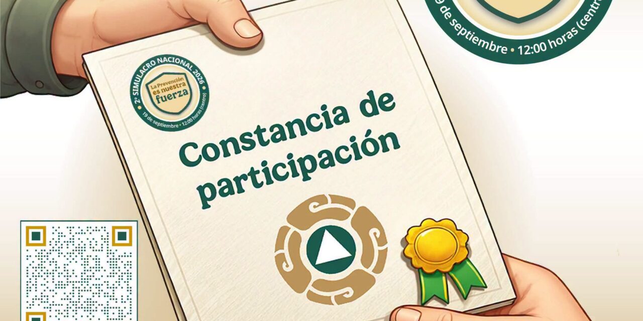 ¡PARTICIPA EN EL SEGUNDO SIMULACRO NACIONAL 2026!