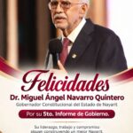 ¡NAYARIT AVANZA CON ORGULLO Y ESPERANZA HACIA UN FUTURO CON MÁS OPORTUNIDADES!