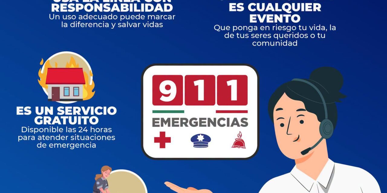 ¡USA EL 9-1-1 CON RESPONSABILIDAD!
