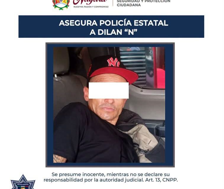 ¡DETIENEN A UNA PERSONA EN TEPIC POR PRESUNTO DELITO CONTRA LA SALUD!