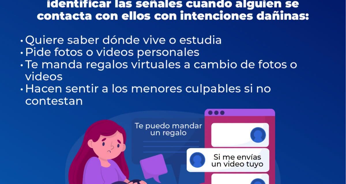 ¡PROTEGE A TUS HIJOS DEL GROOMING Y MANTENTE ALERTA EN INTERNET!