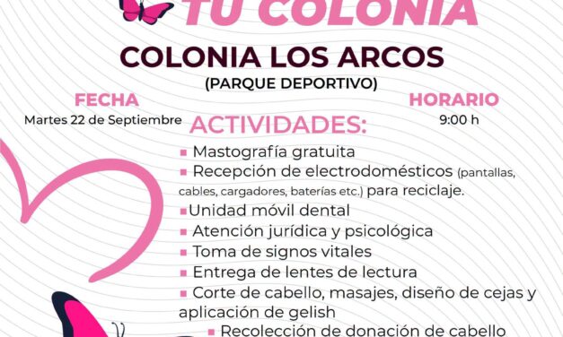 ¡LATIDANDO EN TU COLONIA LLEGA A LOS ARCOS CON APOYOS Y SERVICIOS GRATUITOS!