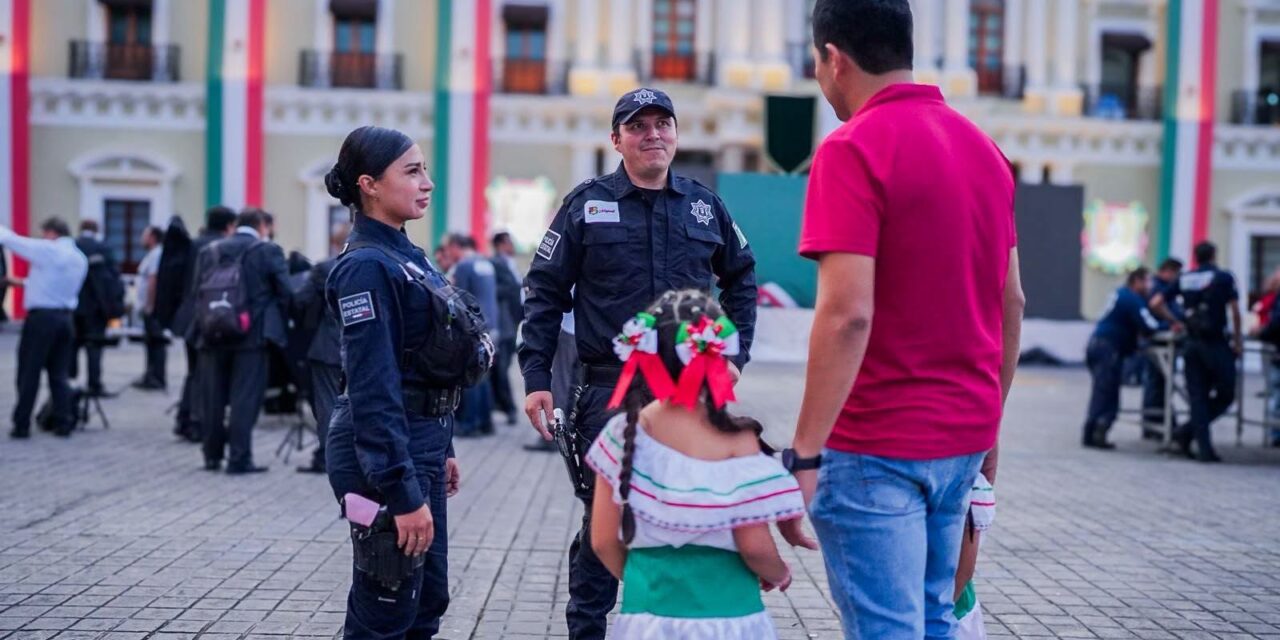 NAYARIT REFUERZA LA SEGURIDAD DURANTE EL GRITO DE INDEPENDENCIA