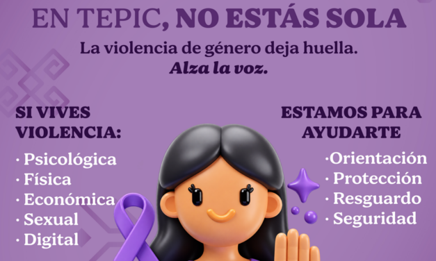EN TEPIC, NO ESTAS SOLA