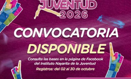 ¡CONVOCATORIA ABIERTA DEL PREMIO ESTATAL DE LA JUVENTUD 2026!