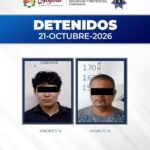 ¡ASEGURAN A DOS PERSONAS POR DAÑOS Y CONDUCIR EBRIOS!