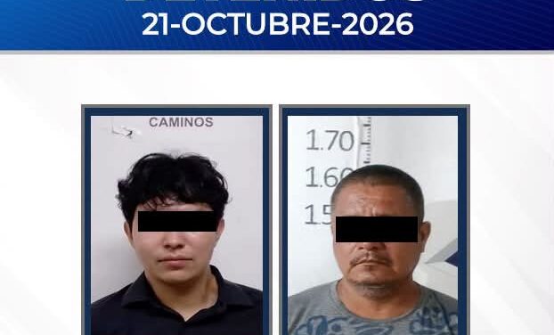 ¡ASEGURAN A DOS PERSONAS POR DAÑOS Y CONDUCIR EBRIOS!
