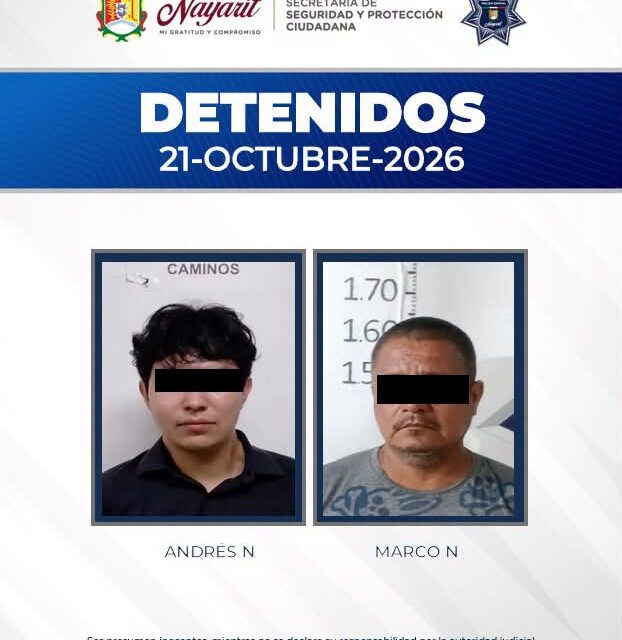 ¡ASEGURAN A DOS PERSONAS POR DAÑOS Y CONDUCIR EBRIOS!