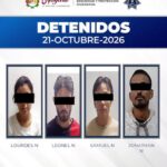 ¡ASEGURAN A SEIS PERSONAS EN TEPIC Y COMPOSTELA!