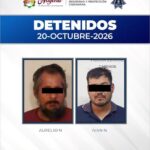 ¡ASEGURAN A DOS PERSONAS POR DELITOS CONTRA LA SALUD!