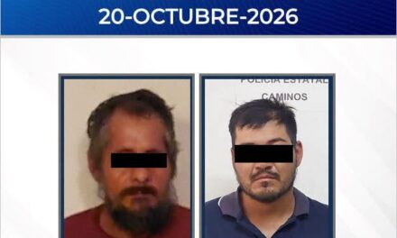 ¡ASEGURAN A DOS PERSONAS POR DELITOS CONTRA LA SALUD!