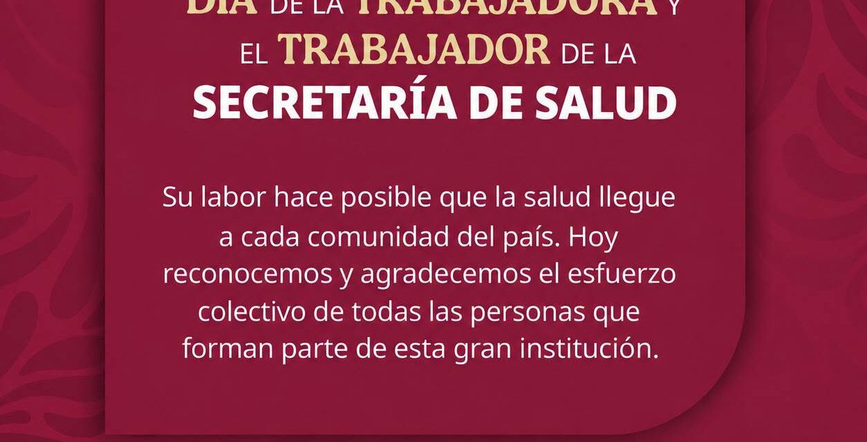 ¡RECONOCEMOS A QUIENES CUIDAN LA SALUD DE NAYARIT!