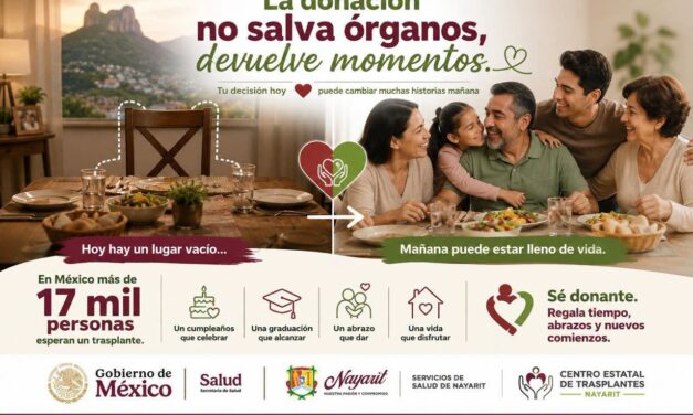 ¡DONAR ÓRGANOS ES REGALAR UNA NUEVA OPORTUNIDAD DE VIDA!