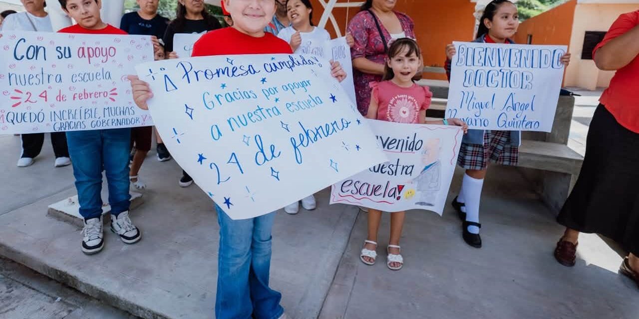 ¡MEJORAN LA PRIMARIA “24 DE FEBRERO” EN TEPIC CON NUEVAS OBRAS!