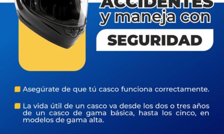 ¡FRENA LOS ACCIDENTES! USA SIEMPRE CASCO Y MANEJA CON SEGURIDAD