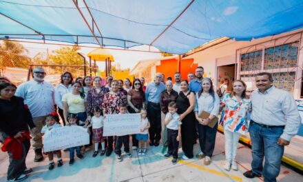 ¡RENUEVAN EL PREESCOLAR NAYARE EN EL AHUACATE PARA BENEFICIO DE LA NIÑEZ!