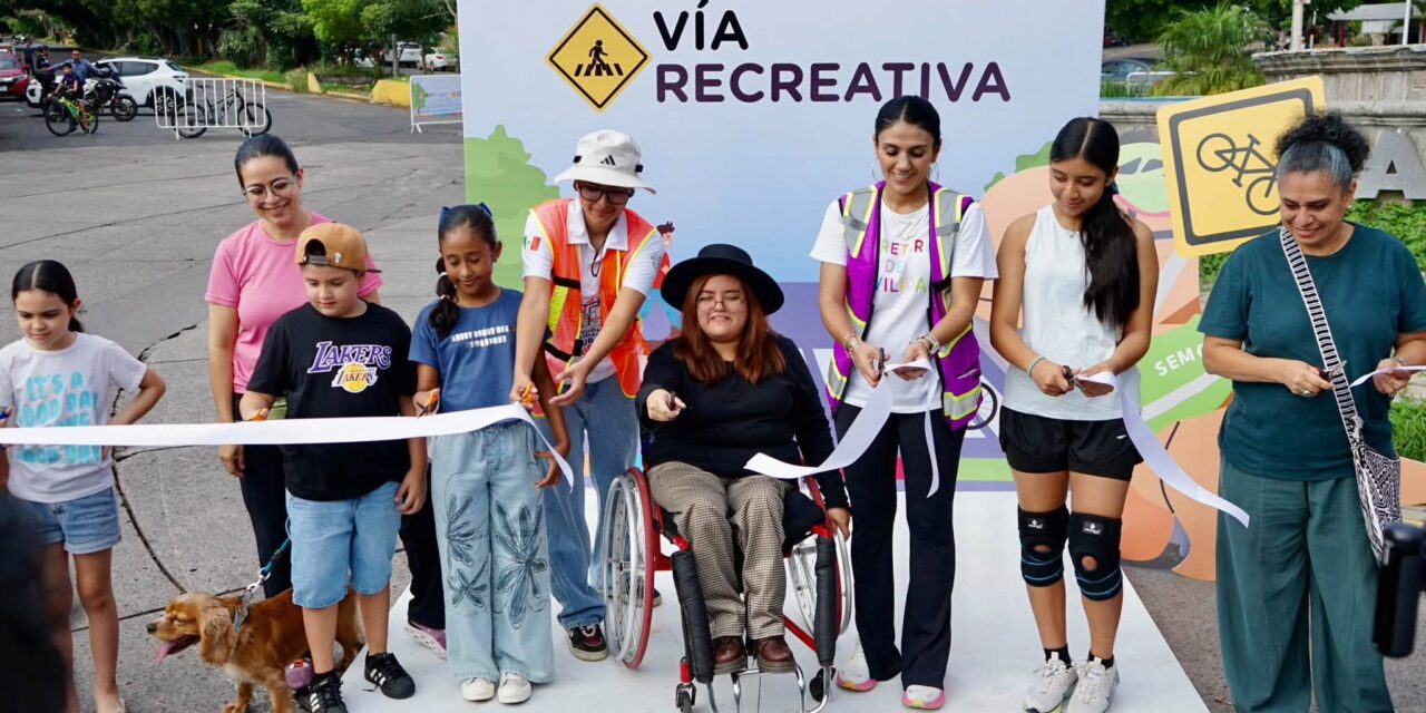 FAMILIAS DISFRUTAN LA PRIMERA VÍA RECREATIVA NAYARIT