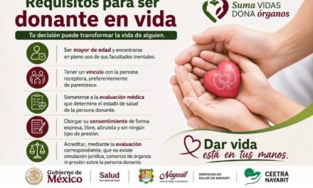 ¡UNA DECISIÓN PUEDE SALVAR HASTA 7 VIDAS! DONA TUS ÓRGANOS