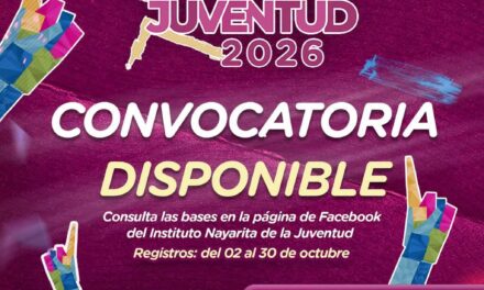 ¡JÓVENES NAYARITAS, ESTA ES SU OPORTUNIDAD!