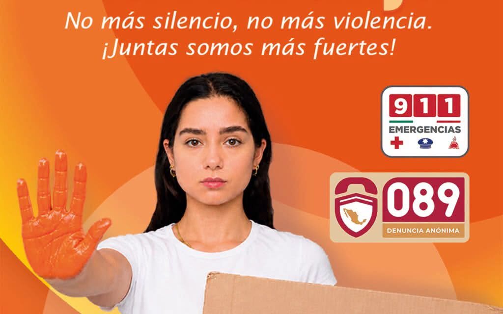 ¡DÍA NARANJA: UNIDOS CONTRA LA VIOLENCIA HACIA MUJERES Y NIÑAS!