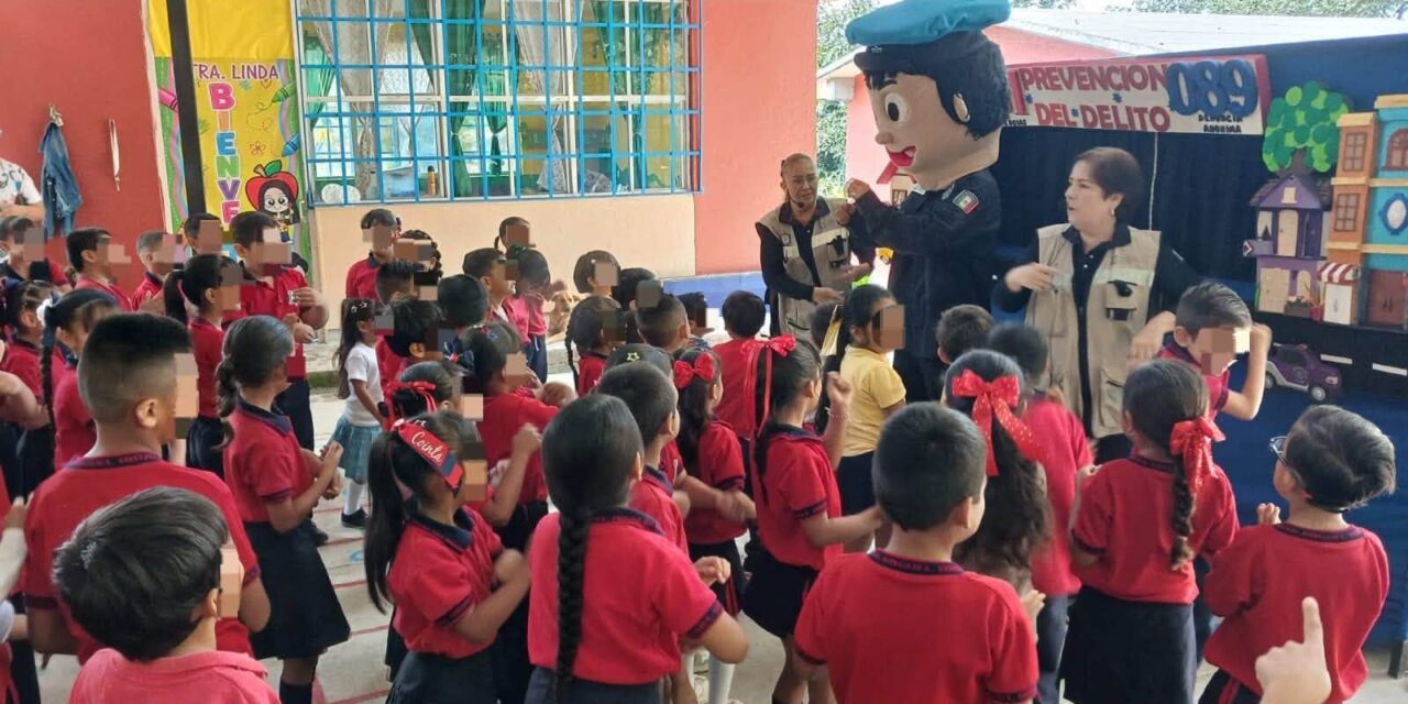 ¡FORTALECEN LA PREVENCIÓN DEL DELITO EN ESCUELAS DE NAYARIT!