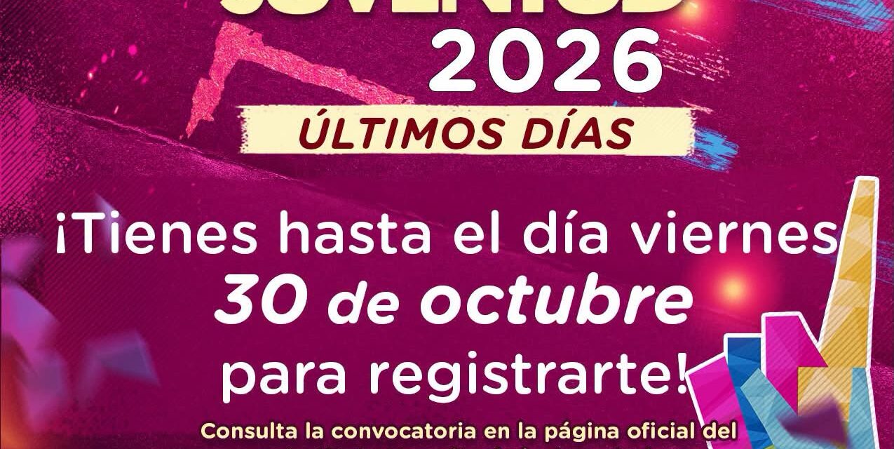 ¡JUVENTUDES NAYARITAS, ESTA ES TU OPORTUNIDAD!