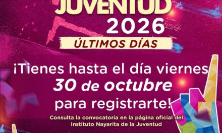 ¡JUVENTUDES NAYARITAS, ESTA ES TU OPORTUNIDAD!