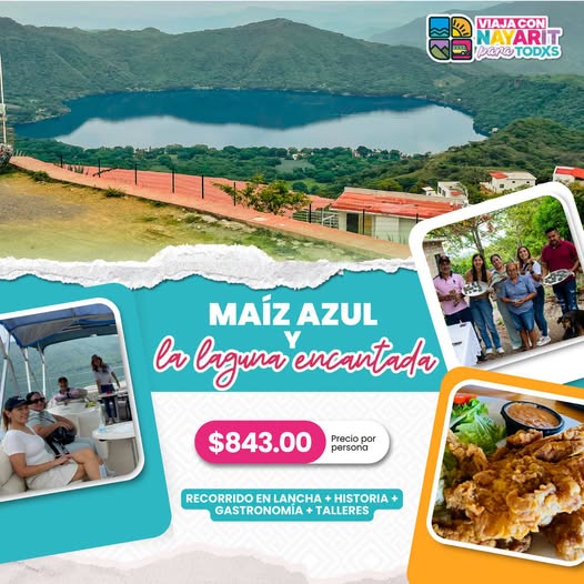 ¡DESCUBRE LA RUTA DEL MAÍZ AZUL Y LA LAGUNA ENCANTADA!