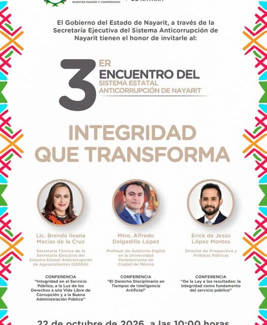 ¡INTEGRIDAD QUE TRANSFORMA! PARTICIPA EN EL 3ER ENCUENTRO ANTICORRUPCIÓN