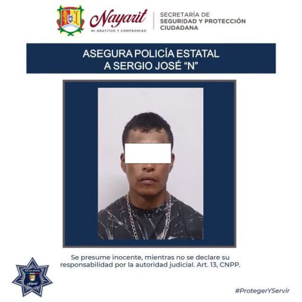 ¡REFUERZAN LA SEGURIDAD Y ASEGURAN A DOS PERSONAS EN NAYARIT!