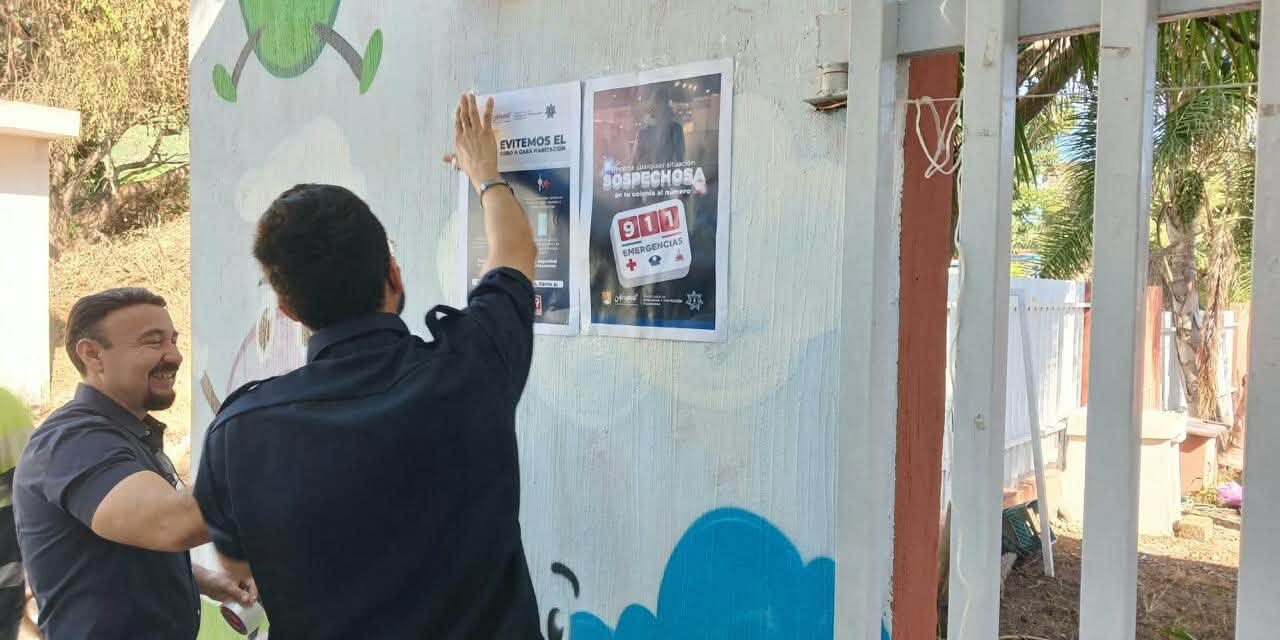 ¡ESCUELAS DE TEPIC SE SUMAN A LA PREVENCIÓN DEL DELITO!