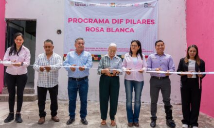 BEATRIZ ESTRADA INAUGURA NUEVO CENTRO DIF PILARES EN ROSA BLANCA