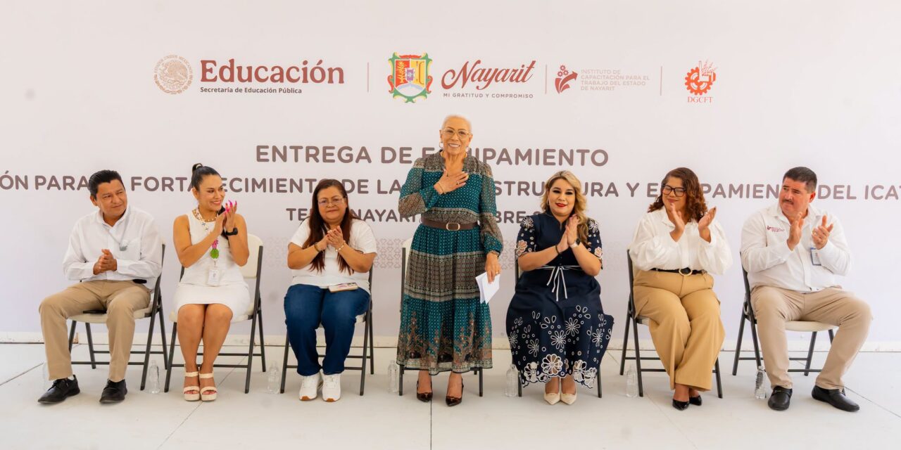 BEATRIZ ESTRADA FORTALECE LA EDUCACIÓN Y CAPACITACIÓN EN NAYARIT
