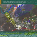 ¡NAYARIT MANTIENE LLUVIAS Y VIENTOS POR LA CERCANÍA DEL HURACÁN SIMON!