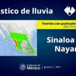 ¡ALERTA EN NAYARIT! VANCE PROVOCARÁ LLUVIAS INTENSAS Y FUERTES VIENTOS