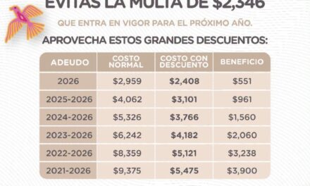 ¡APROVECHA LOS DESCUENTOS EN EL REEMPLACAMIENTO VEHICULAR!