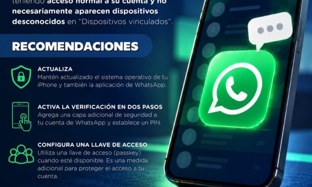 ¡MANTENTE ALERTA! ACTUALIZA TUS DISPOSITIVOS Y PROTEGE TU INFORMACIÓN DIGITAL